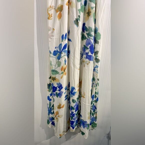 Lovestitch Floral Halter Tie Midi Maxi Dress Sz S/M - Picture 4 of 7